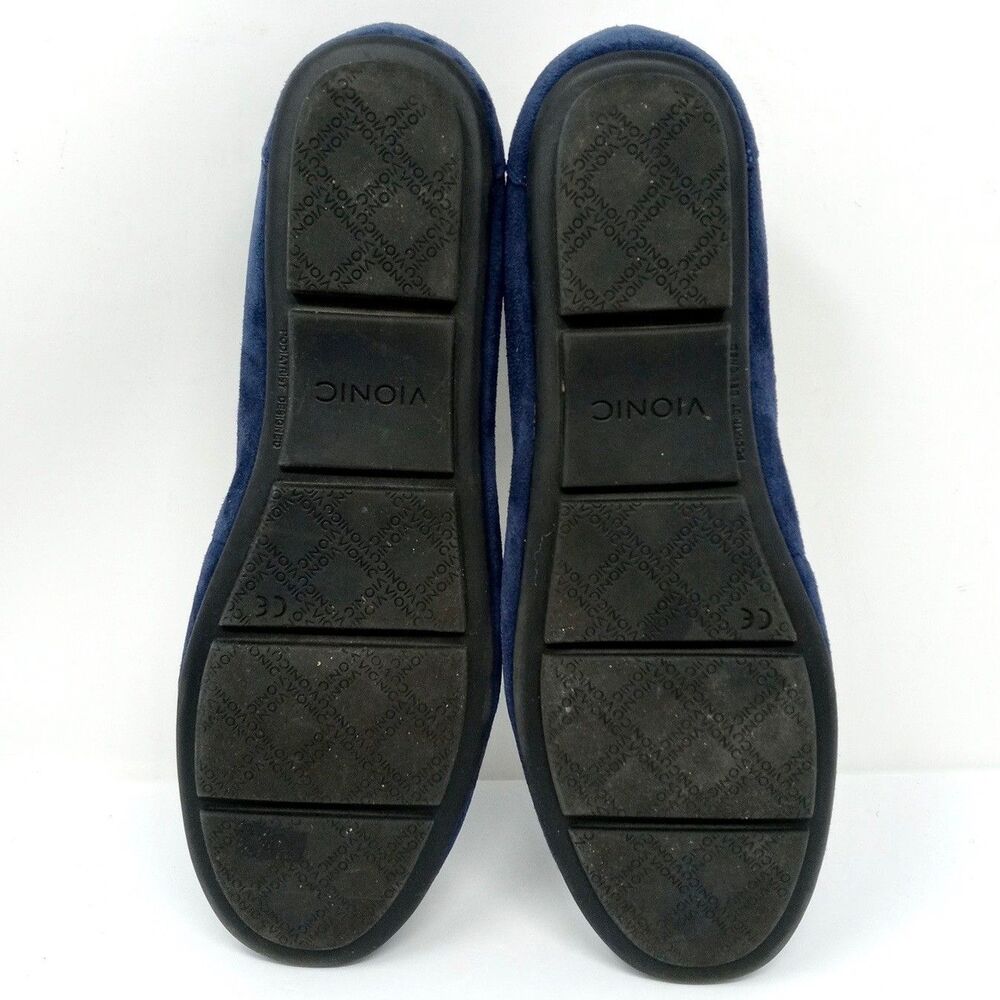Vionic Kenya Suede Loafers Women's Size 7.5 Horsebit Orthotic Driving Shoes - Picture 8 of 10